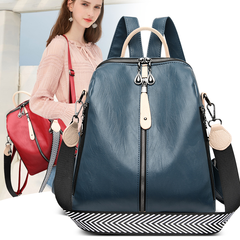 Sac à dos en cuir souple pour  - Leather Backpack Vintage avis et prix
