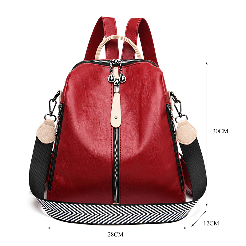 Sac à dos en cuir souple pour  - Leather Backpack Vintage avis et prix