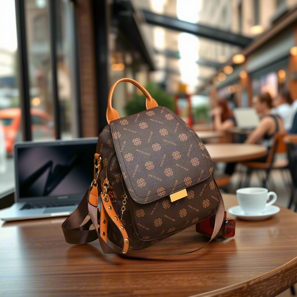 Sac à dos rétro imprimé pour f - Leather Backpack Vintage avis et prix