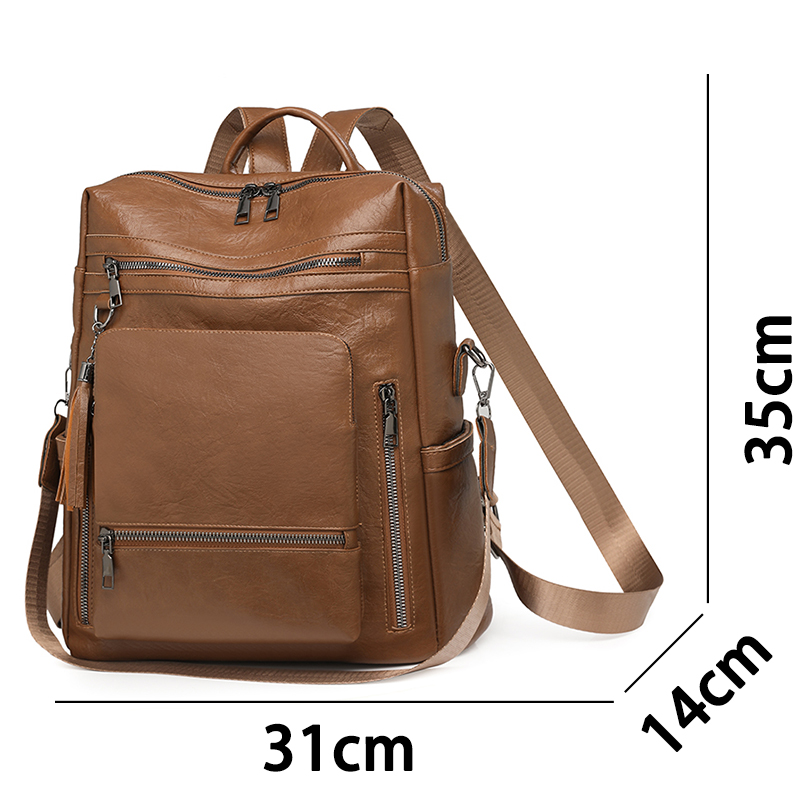 Ensemble de Sac à dos aspect c - Leather Backpack Vintage avis et prix