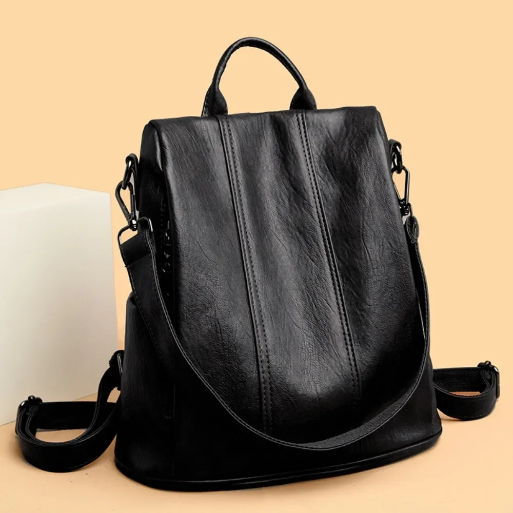 NOUVEAU Sac à Dos Antivol pour - Leather Backpack Vintage avis et prix